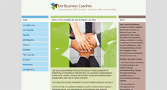 Desktop Screenshot of die-business-coaches.de